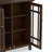 Bedford 39"W Solid Wood Transitional Medium Display Cabinet with Glass Doors and Adjustable Shelves-1567520160