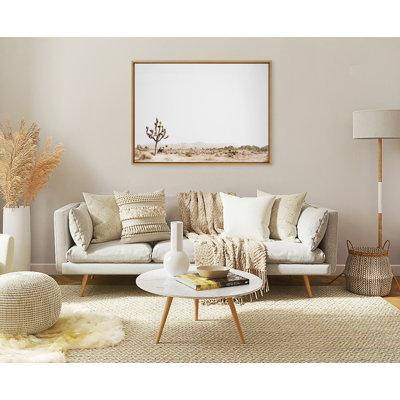 Lone Joshua Tree by Amy Peterson Framed Canvas Wall Art Print