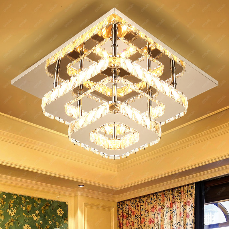 2-Light Semi Flush Mount