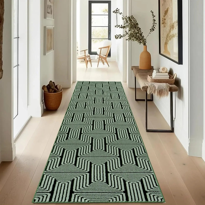 Large Shaggy Rugs Non Slip Living Room Hallway Fluffy Bedroom Carpet Mats, Rectangle 80 x 150 cm