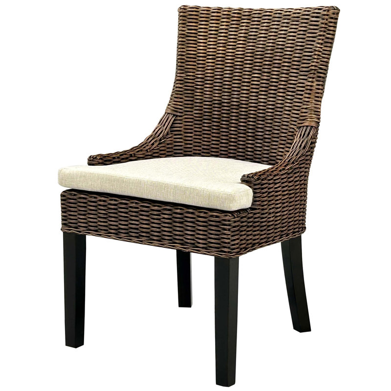Chaise Alfresco brun antique