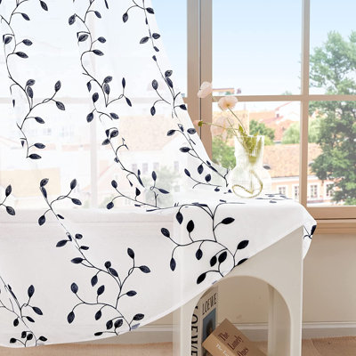 Janda Sheer Curtain Pair