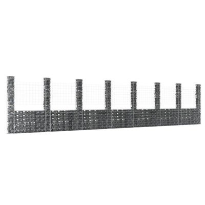 Ancell Silver Mesh Fence Panels