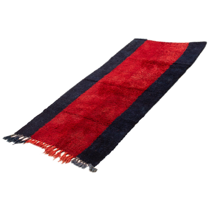 Tapis afghan Shiravan rouge 3 pi 10 po x 8 pi 11 po