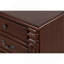 Commode 9 tiroirs Lyndon G09400-D, cerise