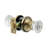 Classic Rosette with Crystal Door Knob-496922722-496922740