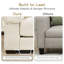 Canapé modulaire surdimensionné en L avec méridienne, assise profonde, conception ergonomique et assemblage facile-1823704307