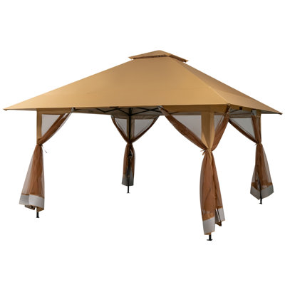 13 Ft. W x 13 Ft. D Metal Pop-Up