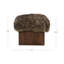 Serge Ottoman Brown Faux Fur-1340168154