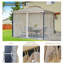 Pavillon de jardin en métal 10 pi x 10 pi avec moustiquaire