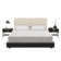 Panelist Modern Padded Headboard - Set of Wall Mounted Panels
