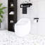 Toilette à œuf simple 1 pièce 26 pouces 1,28 GPF en blanc