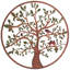 Décoration murale arbre de vie Akhaï-86879945-86879942