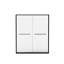 Porte de douche coulissante double 56-60 "X70"