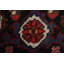 Tapis traditionnel rétro à motif géométrique 7 x 10