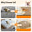 Medium-Sized Reversible Waterproof Dog Blanket - Camel/Beige - Stylish and Functional