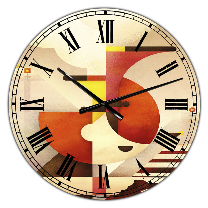 All That Jazz - Grande horloge murale Mid-Century, Petit