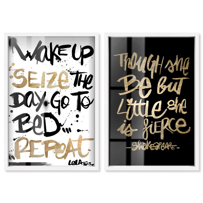 Golden Glam Champagne Toast Set Shadowbox Fashion Prints by Art Remedy, 25" H x 17" W, White