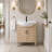 Arlowene 30" Freestanding Single Bathroom Vanity with Ceramic Top-882071038-882150328