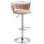 Tabouret de bar pivotant avec dossier Ginko-879315297-882844512