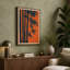 Bamboo in Black and Cream Japandi - Wrapped Canvas-639189266-639189356