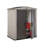 Factor 6 x 3 FT Strong Storage Shed Made Of Extremely Durable Resin And Reinforced with Steel