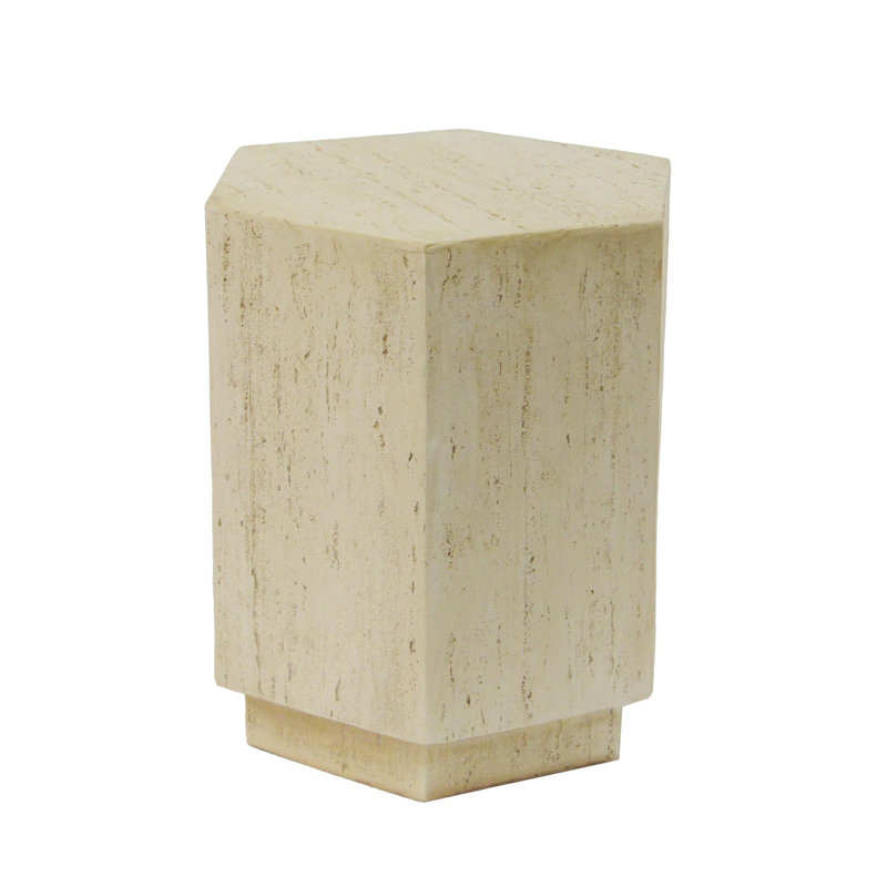 Hexagonal Archaistic Side Table