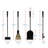 Sohail Piece Iron Fireplace Tool Set-1550609678