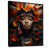 Black Floater Framed