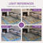 Tapis bleu / jaune / beige lavable à la machine Alinda-411757431