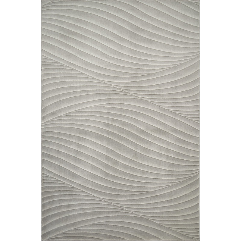 Tapis à motif abstrait de la collection Omari, Rectangle 9 pi 5 po x 13 pi 8 po