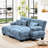 Chenille Modular Sectional Sofa