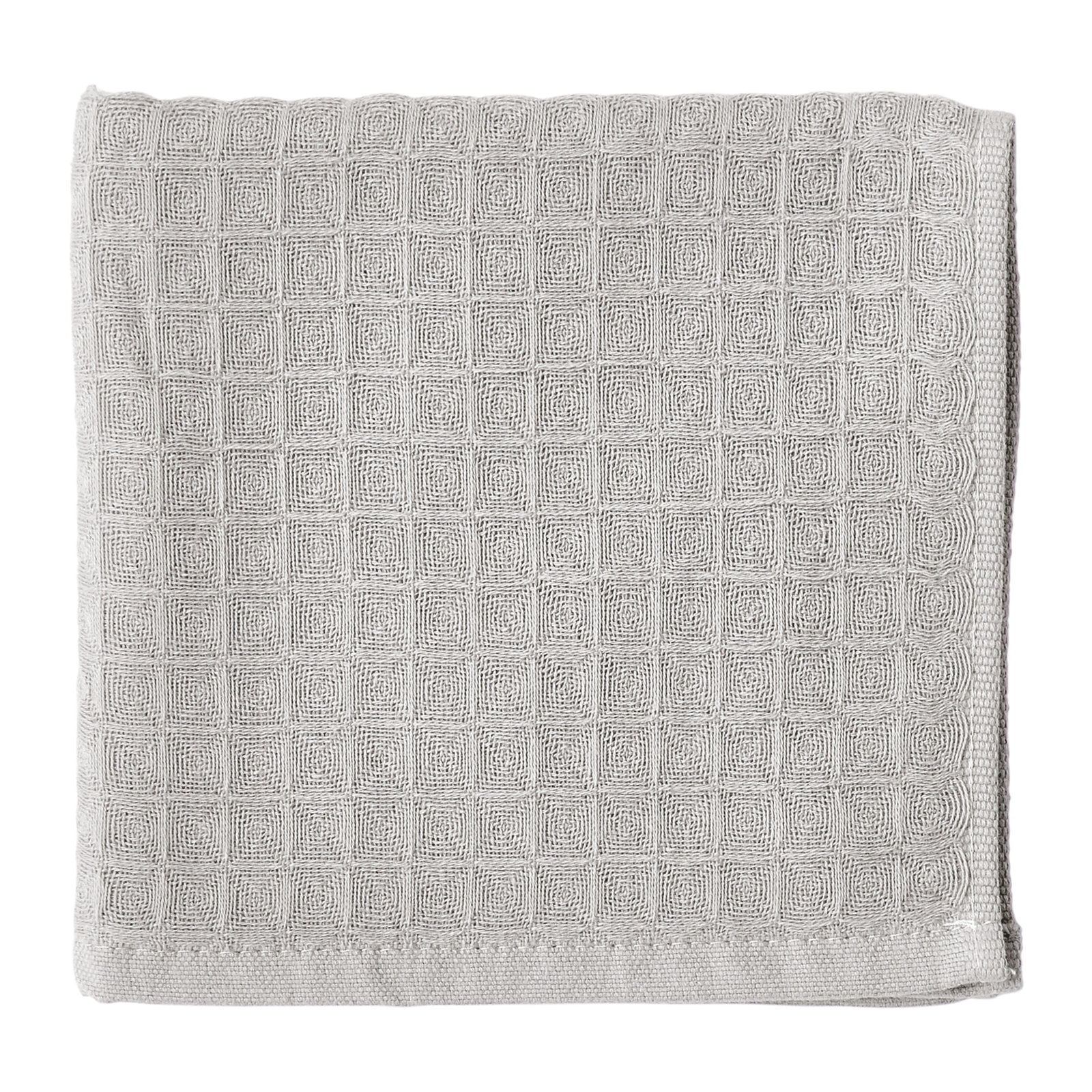 Waffle Twist Cotton Washcloth, Linen