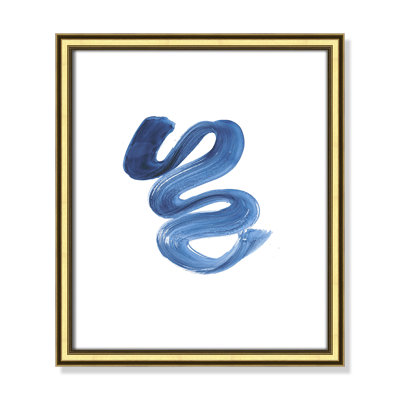 Slinky Indigo II by Filippo Ioco  - Painting Print