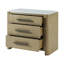 Essence 3 - Drawer Solid Wood Nightstand-1175075320