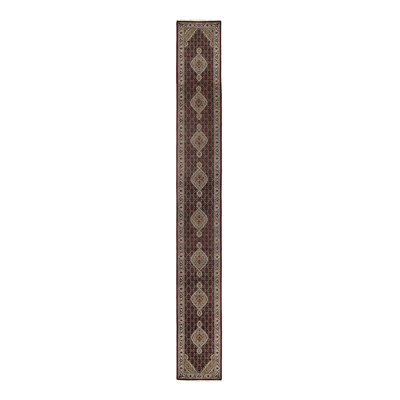 Oriental Area Rug in Rust