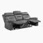 Canapé inclinable électrique en cuir fleur de 87 po Hornbeck-451412651-408180589