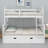 Bunk Bed With Ladder,Trundle And Guardrail-107080425