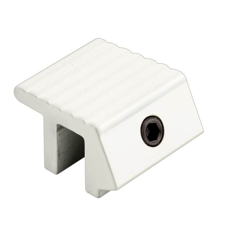 Serrure de fenêtre en aluminium anti-effraction Prime-Line, pour rail 1/4 po, noir