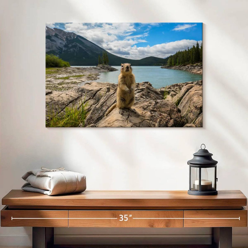 Brampt adorable Chipmunk, H 16 po x l 24 po