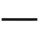 12" x 0.75" Granite Pencil Liner Tile Trim in Black
