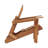 Oversized Outdoor Wooden Folding Adirondack Chair-917625450