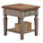 Bonas Solid Wood End Table with Storage