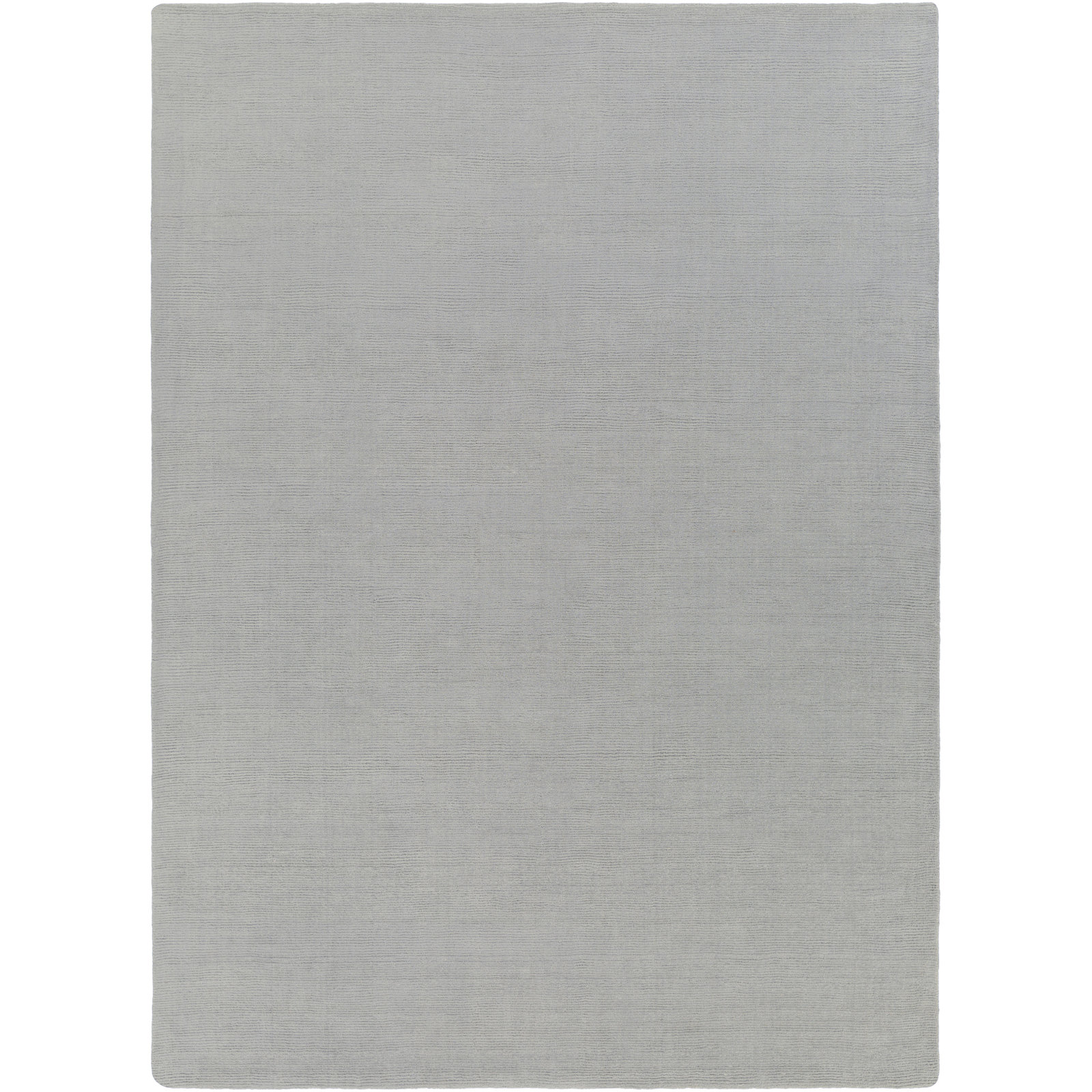 Crowe Hand Loomed Performance Wool Gray Area Rug, Rectangle 7'6" x 9'6"