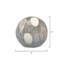 Painted Sphere Sculpture-73845358