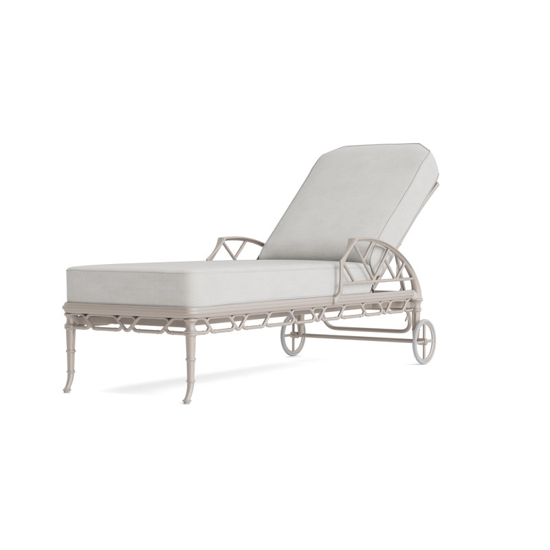 Calcutta Outdoor Chaise Lounge, Fusion Dove, Dove Smooth
