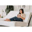 Matelas en gel pour grand lit 8 po - Mousse froide pure de 3 po et base 4 po pour une bonne nuit de sommeil