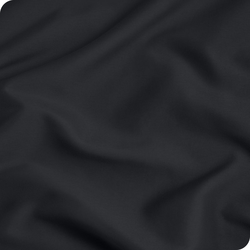 Fermeture d'enveloppe en microfibre, Noir, Taie d'oreiller très grande