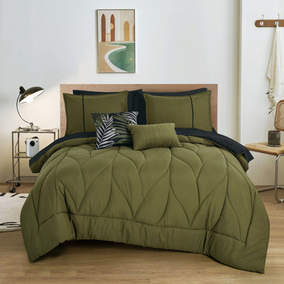 Ensemble d'édredon 9 pièces Bed-in-a-Bag Soft Bedding