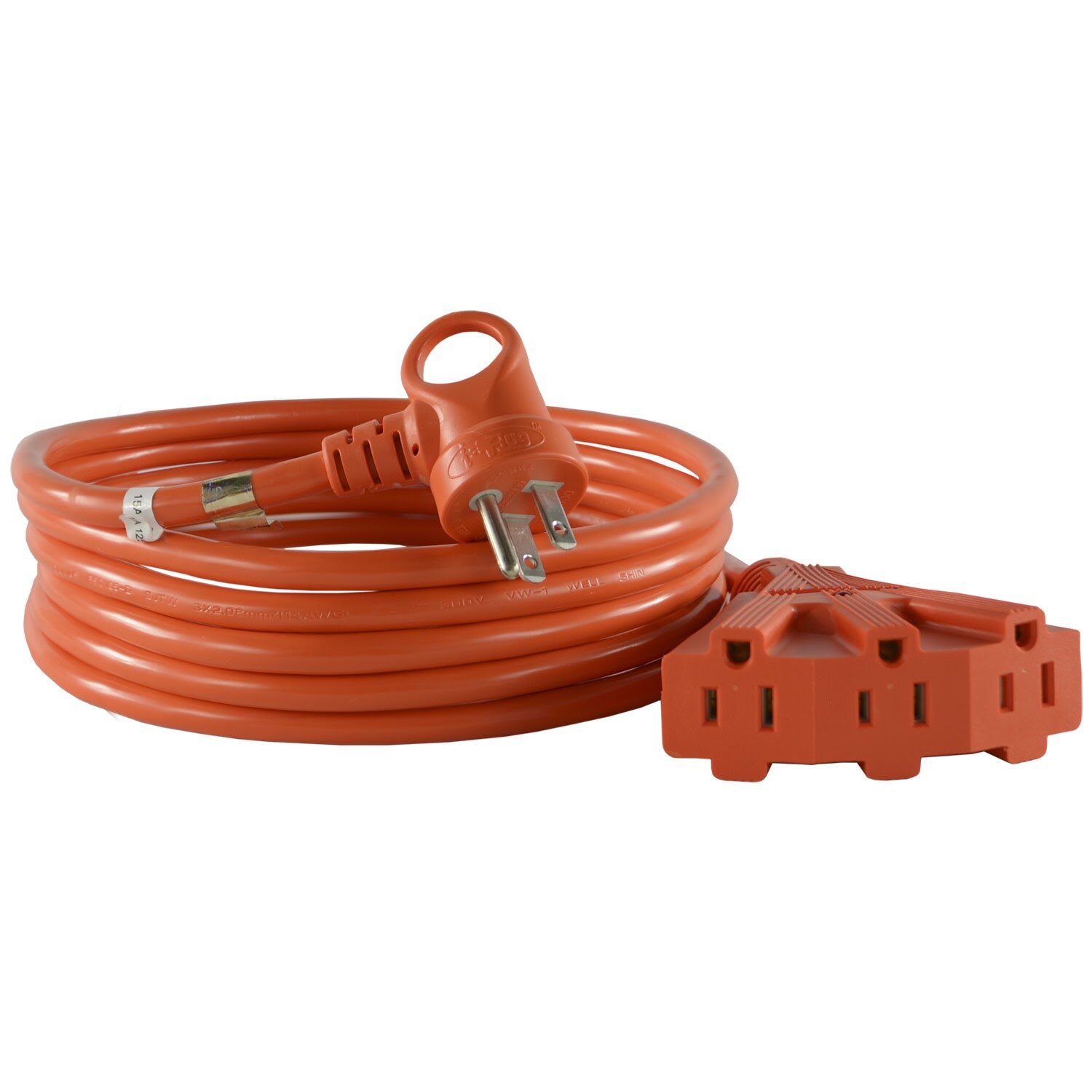 NOMA 3-ft 3-in 16/3 Indoor Extension Cord with Right Angle Plug, 3